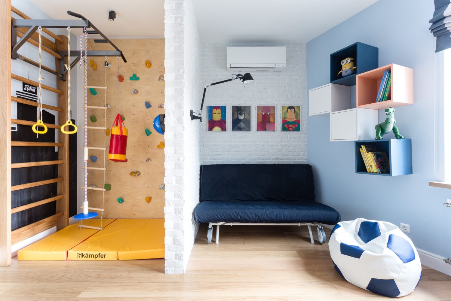 шведская стенка в квартире дизайн