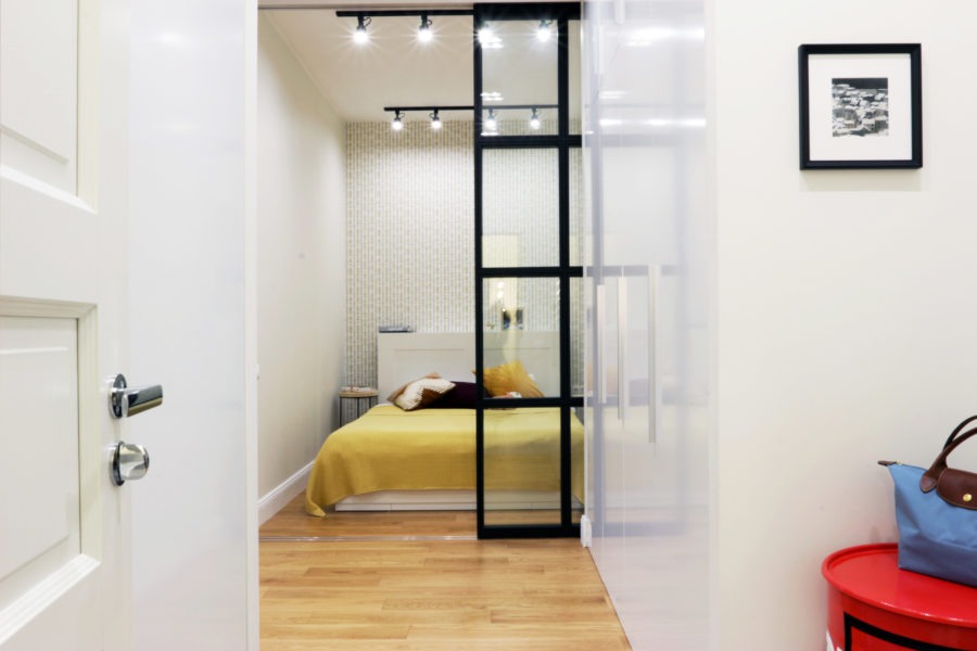 дизайн 3-х комнатной квартиры сталинки - спальная
